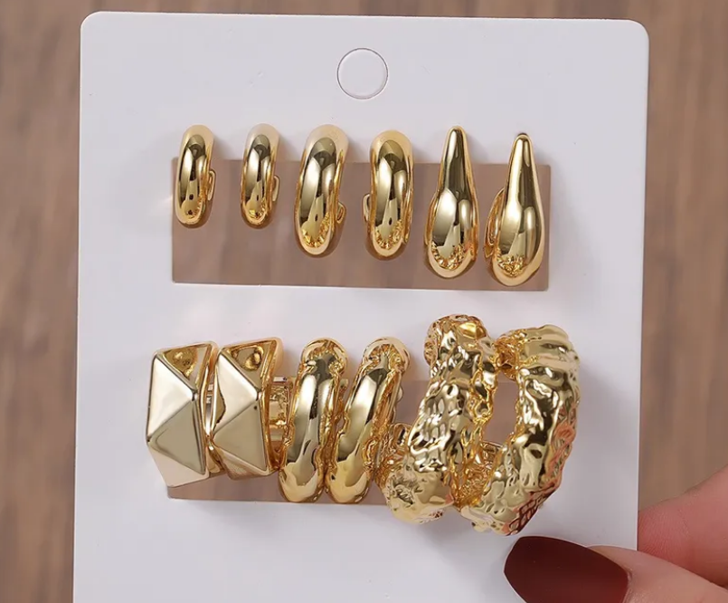 resin vintage earring (10 pieces) resin vintage earring (10 pieces)