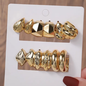 resin vintage earring (10 pieces)
