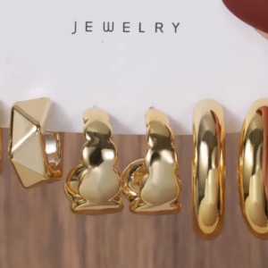 resin vintage earring (10 pieces)