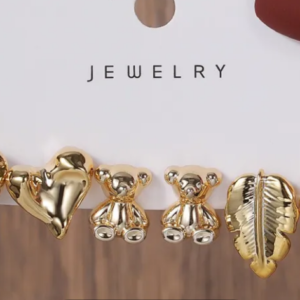 resin vintage earring (10 pieces)