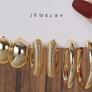 resin vintage earring (10 pieces)