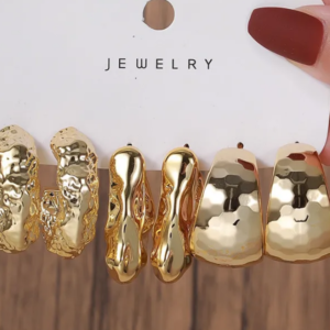resin vintage earring (10 pieces)