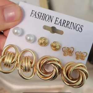 resin vintage earring (10 pieces)