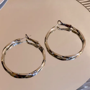 new style geometric earring circular distortion (10 pieces)