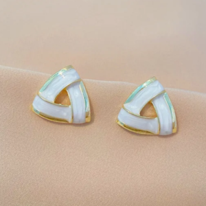 new style geometric earring elegant triangle (10 pieces)