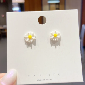 new geometric earring little daisy (10 pieces)