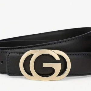 vintage style black pu leather belt (10pcs in set)