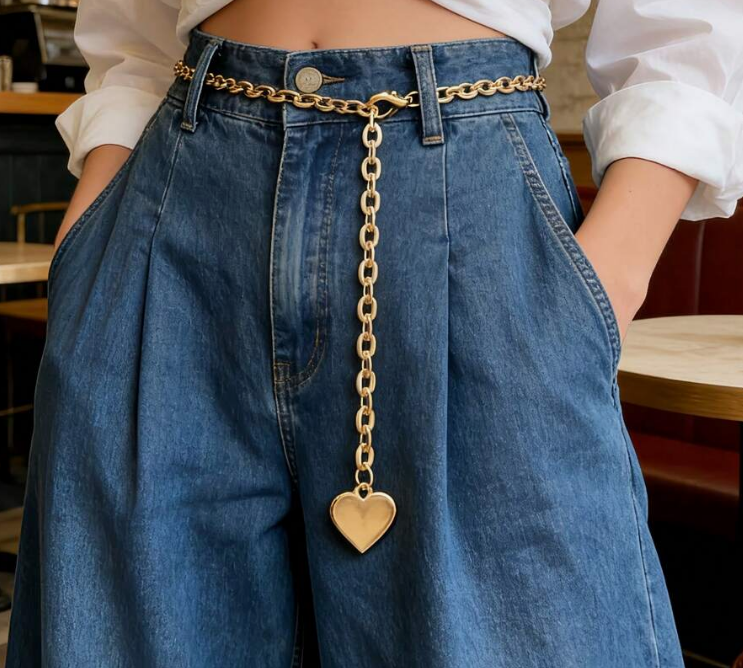 women's minimalist adjustable waist chain (10 pieces) women's minimalist adjustable waist chain (10 pieces)